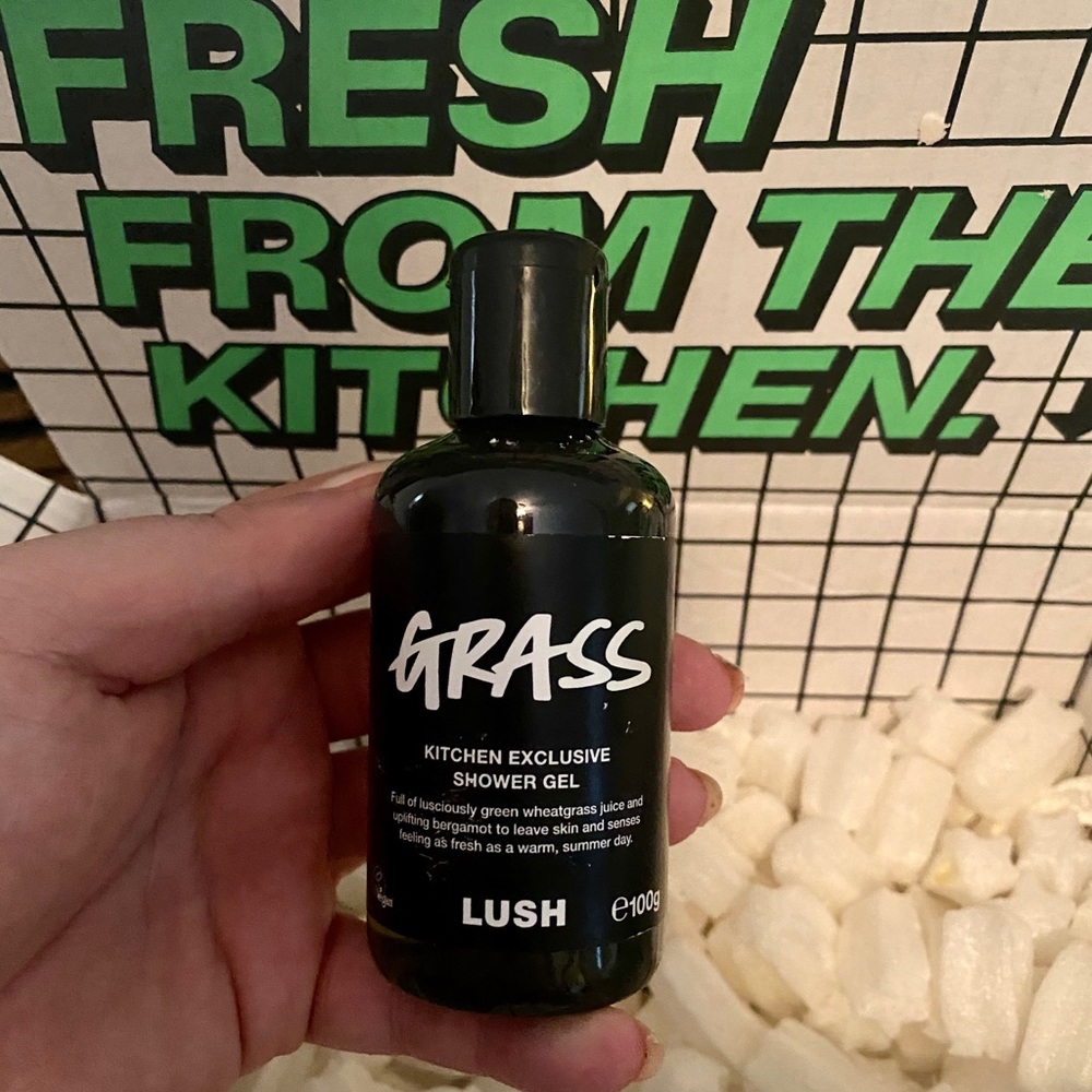 LUSH Cosmetics Grass Shower Gel